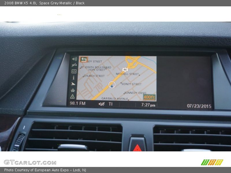 Space Grey Metallic / Black 2008 BMW X5 4.8i