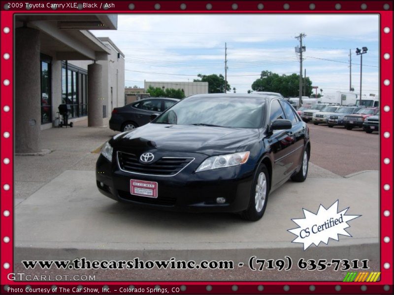 Black / Ash 2009 Toyota Camry XLE