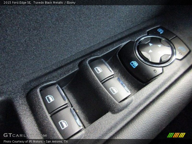 Tuxedo Black Metallic / Ebony 2015 Ford Edge SE