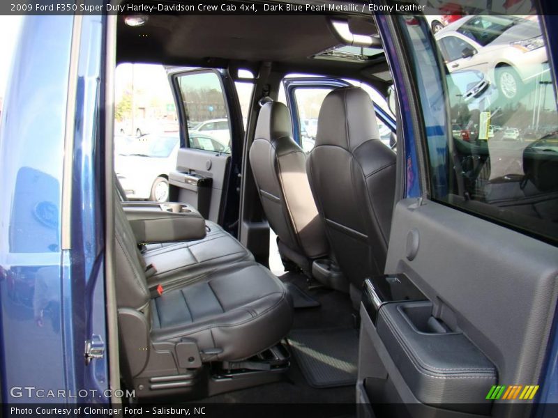Dark Blue Pearl Metallic / Ebony Leather 2009 Ford F350 Super Duty Harley-Davidson Crew Cab 4x4
