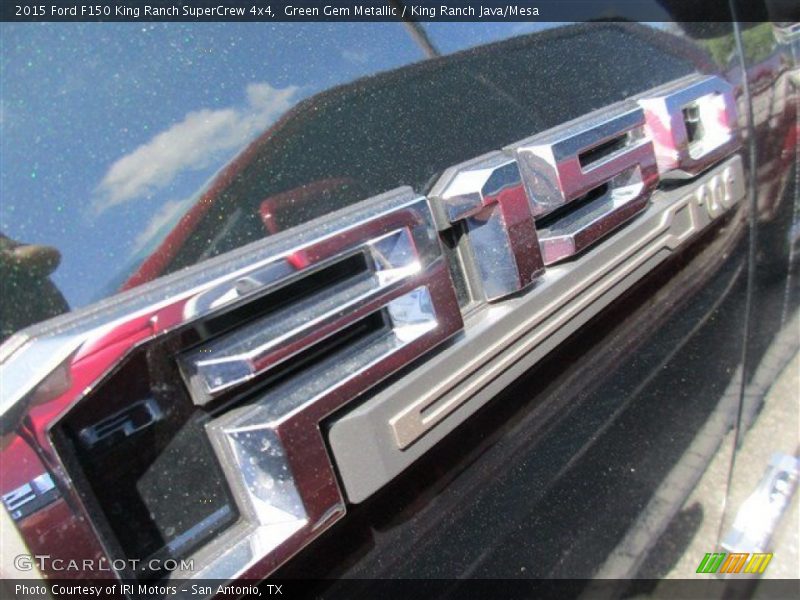 Green Gem Metallic / King Ranch Java/Mesa 2015 Ford F150 King Ranch SuperCrew 4x4