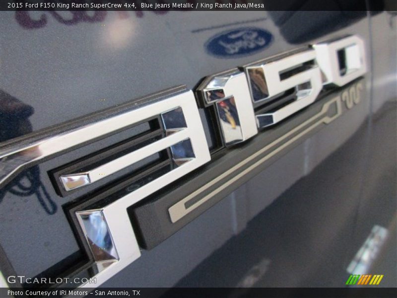 Blue Jeans Metallic / King Ranch Java/Mesa 2015 Ford F150 King Ranch SuperCrew 4x4