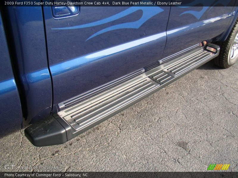 Dark Blue Pearl Metallic / Ebony Leather 2009 Ford F350 Super Duty Harley-Davidson Crew Cab 4x4