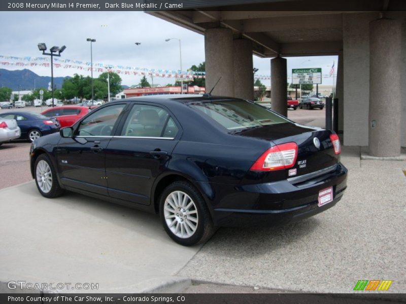 Dark Blue Metallic / Camel 2008 Mercury Milan I4 Premier