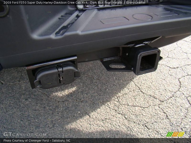 Dark Blue Pearl Metallic / Ebony Leather 2009 Ford F350 Super Duty Harley-Davidson Crew Cab 4x4