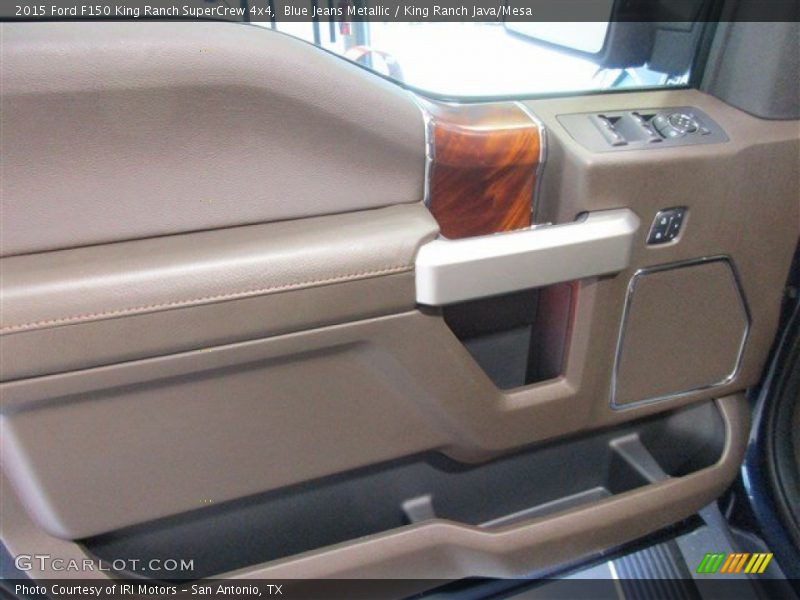 Blue Jeans Metallic / King Ranch Java/Mesa 2015 Ford F150 King Ranch SuperCrew 4x4