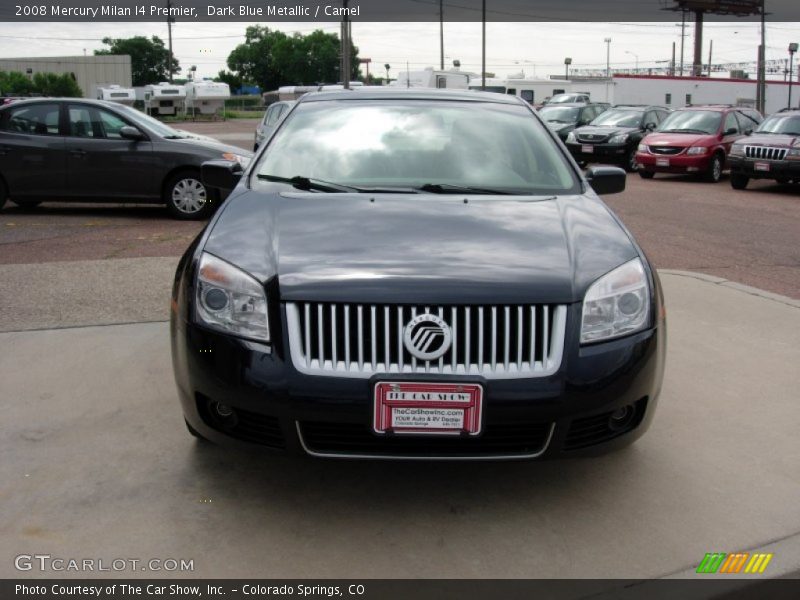 Dark Blue Metallic / Camel 2008 Mercury Milan I4 Premier