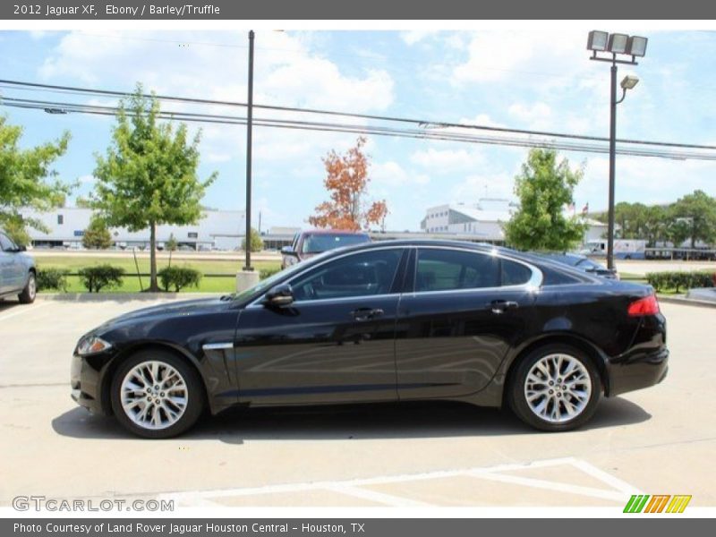 Ebony / Barley/Truffle 2012 Jaguar XF