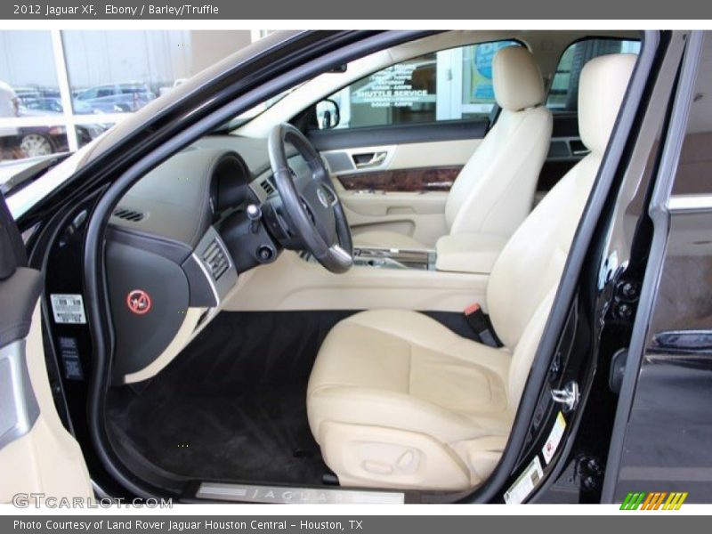 Ebony / Barley/Truffle 2012 Jaguar XF