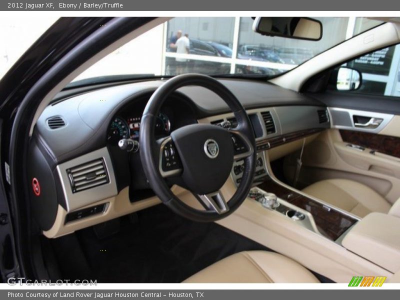 Ebony / Barley/Truffle 2012 Jaguar XF