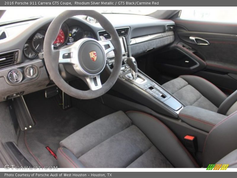 GTS Black/Carmine Red Interior - 2016 911 Carrera GTS Coupe 