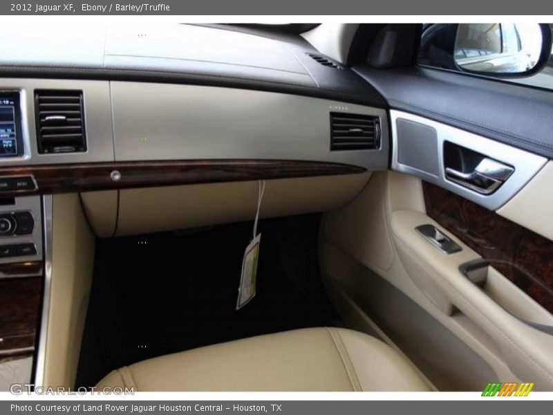 Ebony / Barley/Truffle 2012 Jaguar XF