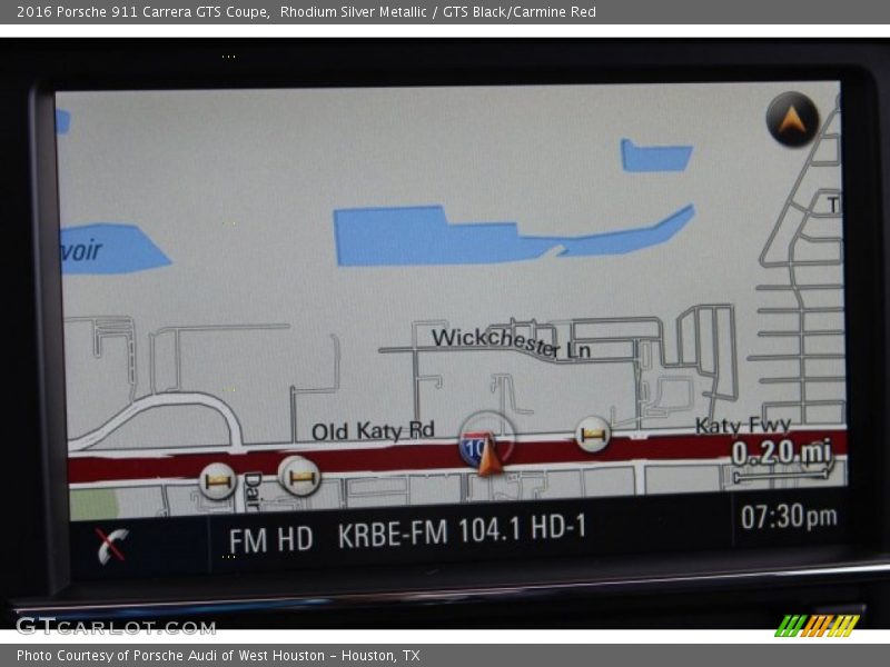 Navigation of 2016 911 Carrera GTS Coupe
