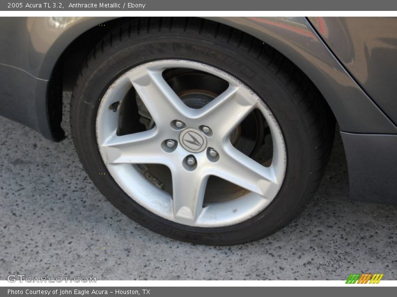 Anthracite Metallic / Ebony 2005 Acura TL 3.2