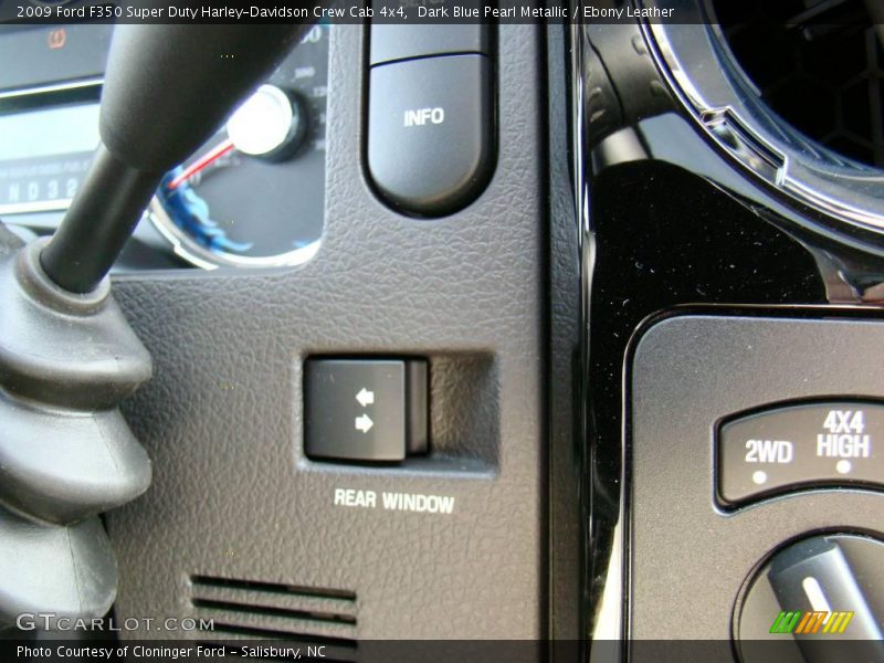 Dark Blue Pearl Metallic / Ebony Leather 2009 Ford F350 Super Duty Harley-Davidson Crew Cab 4x4
