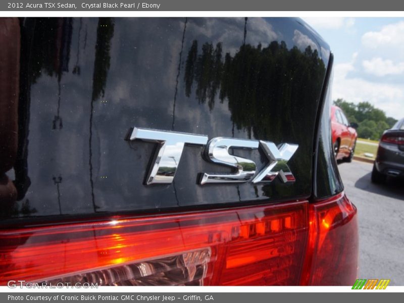 Crystal Black Pearl / Ebony 2012 Acura TSX Sedan