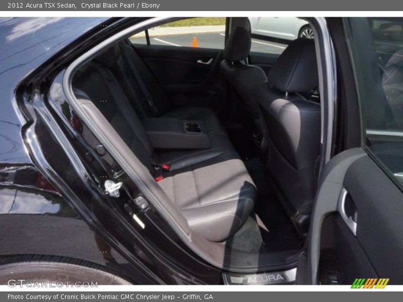 Crystal Black Pearl / Ebony 2012 Acura TSX Sedan