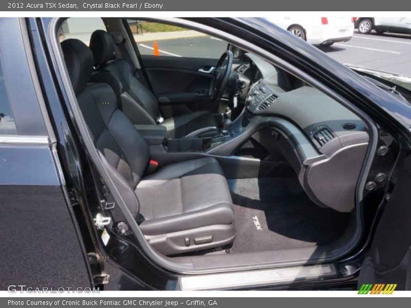 Crystal Black Pearl / Ebony 2012 Acura TSX Sedan