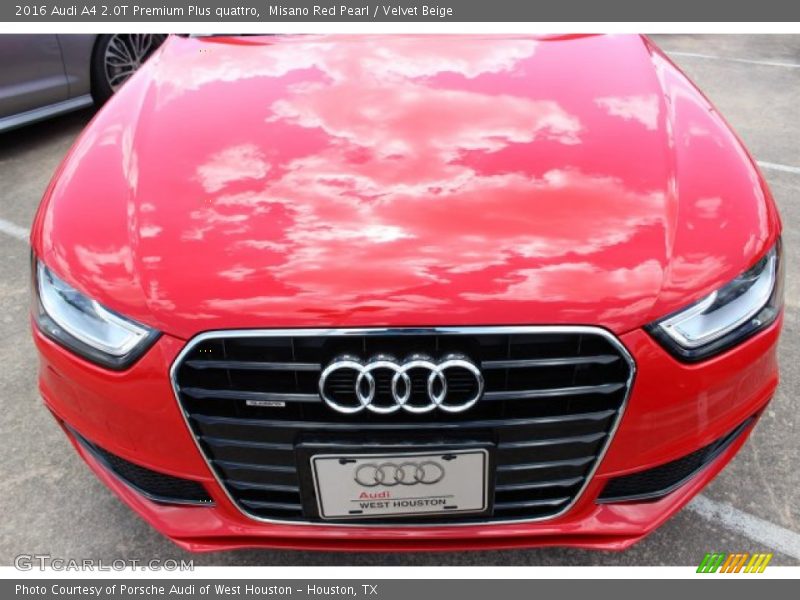 Misano Red Pearl / Velvet Beige 2016 Audi A4 2.0T Premium Plus quattro