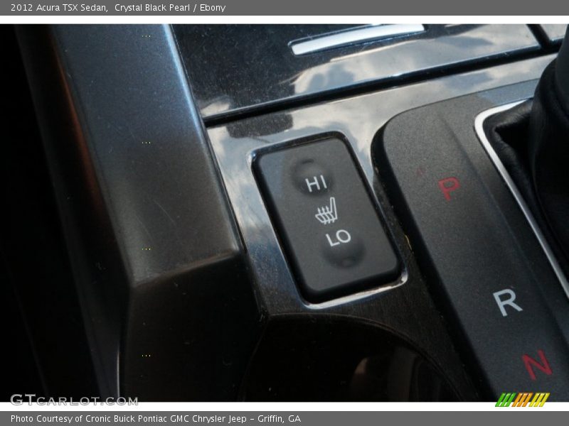 Crystal Black Pearl / Ebony 2012 Acura TSX Sedan