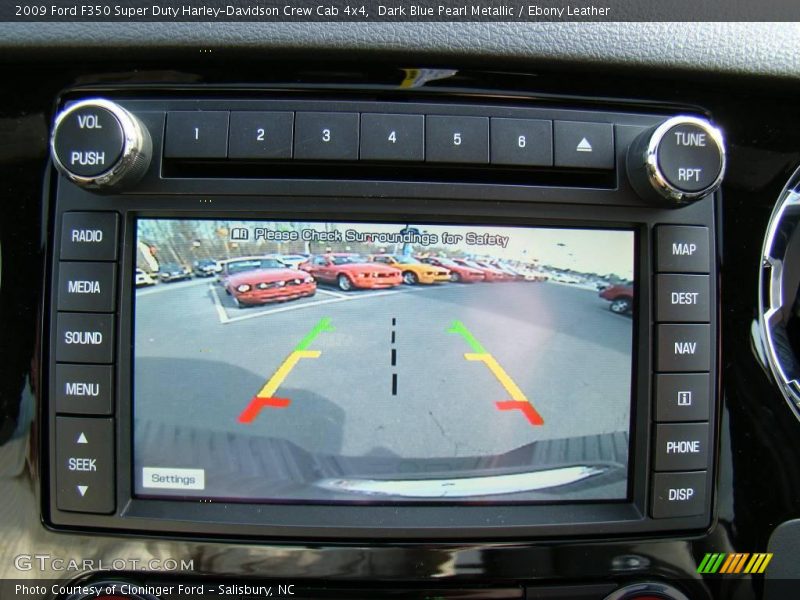 Dark Blue Pearl Metallic / Ebony Leather 2009 Ford F350 Super Duty Harley-Davidson Crew Cab 4x4