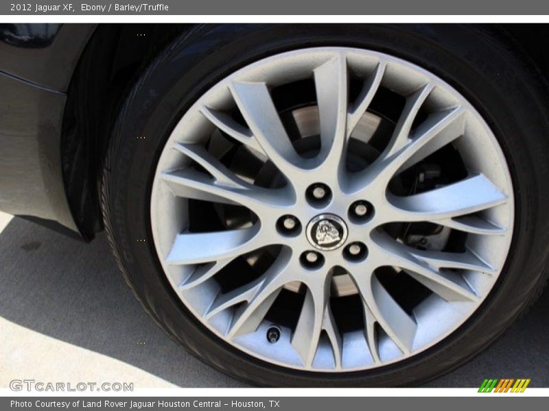 Ebony / Barley/Truffle 2012 Jaguar XF
