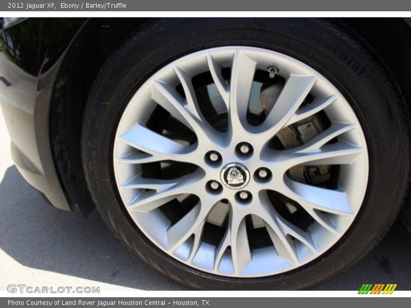 Ebony / Barley/Truffle 2012 Jaguar XF
