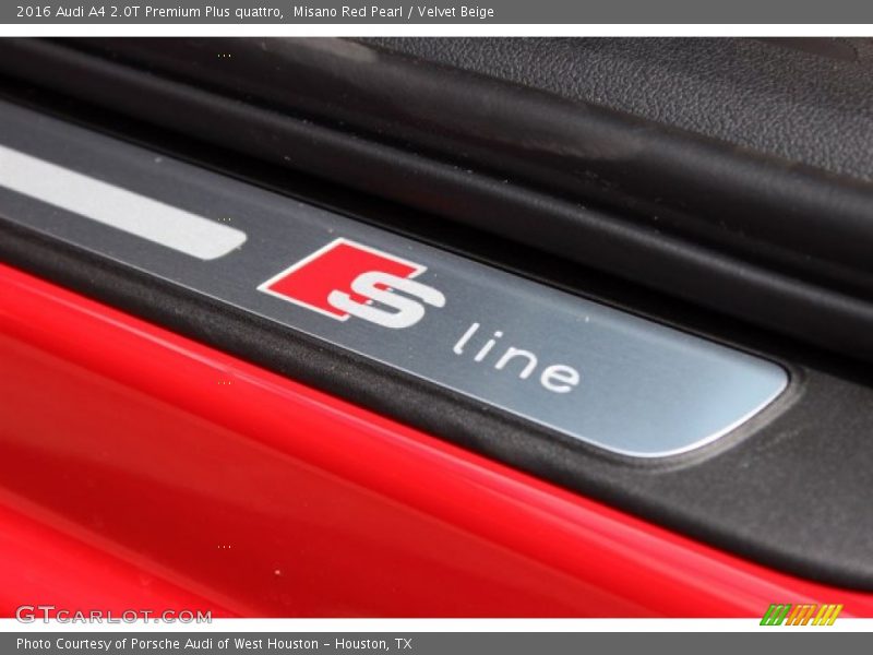 Misano Red Pearl / Velvet Beige 2016 Audi A4 2.0T Premium Plus quattro
