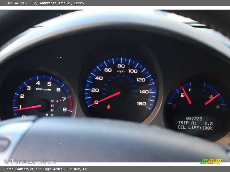 Anthracite Metallic / Ebony 2005 Acura TL 3.2
