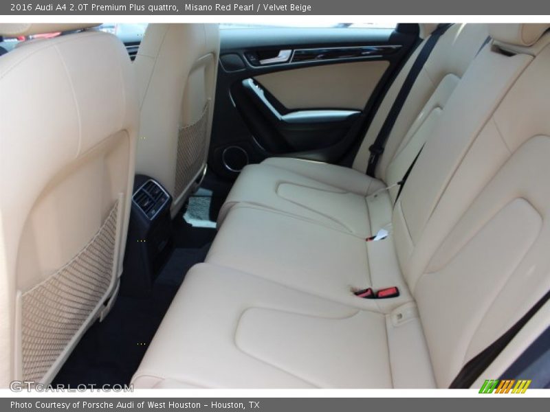Misano Red Pearl / Velvet Beige 2016 Audi A4 2.0T Premium Plus quattro