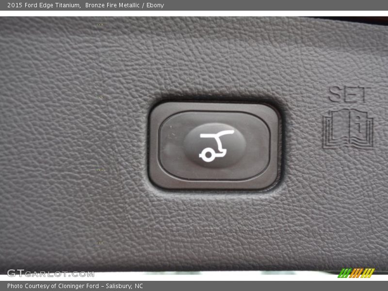 Bronze Fire Metallic / Ebony 2015 Ford Edge Titanium