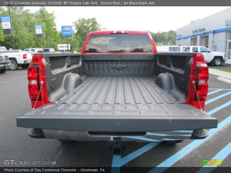 Victory Red / Jet Black/Dark Ash 2015 Chevrolet Silverado 2500HD WT Double Cab 4x4