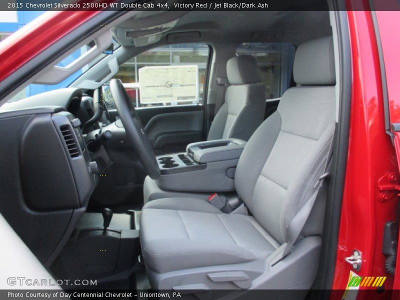 Victory Red / Jet Black/Dark Ash 2015 Chevrolet Silverado 2500HD WT Double Cab 4x4