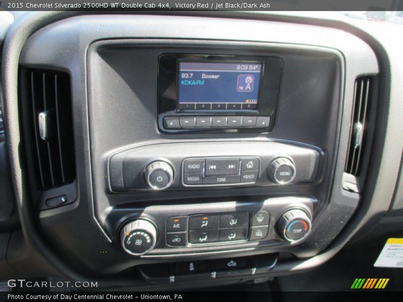Victory Red / Jet Black/Dark Ash 2015 Chevrolet Silverado 2500HD WT Double Cab 4x4