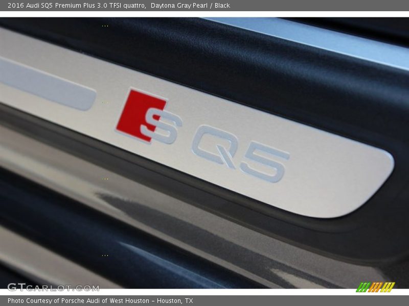 Daytona Gray Pearl / Black 2016 Audi SQ5 Premium Plus 3.0 TFSI quattro