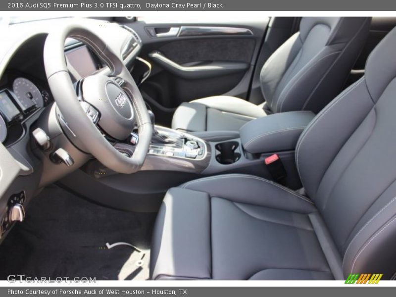 Daytona Gray Pearl / Black 2016 Audi SQ5 Premium Plus 3.0 TFSI quattro