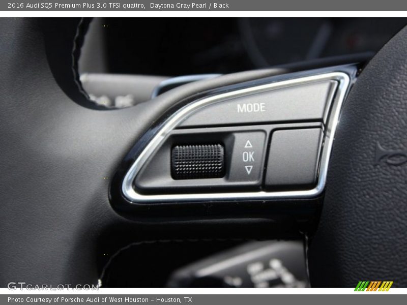 Daytona Gray Pearl / Black 2016 Audi SQ5 Premium Plus 3.0 TFSI quattro