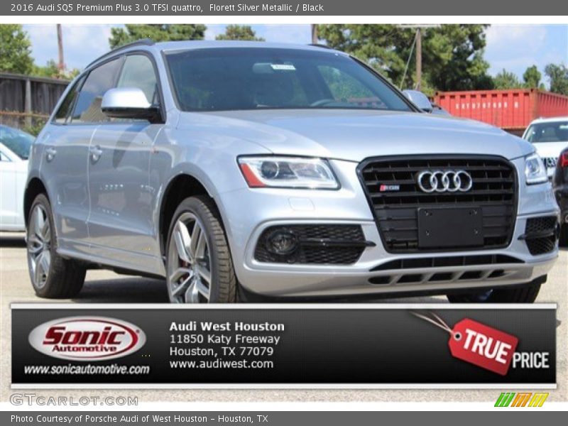 Florett Silver Metallic / Black 2016 Audi SQ5 Premium Plus 3.0 TFSI quattro