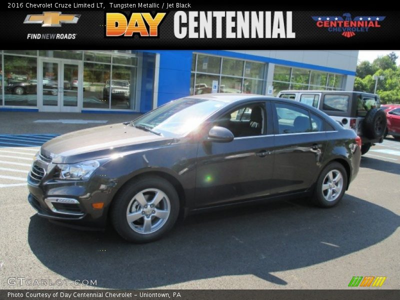 Tungsten Metallic / Jet Black 2016 Chevrolet Cruze Limited LT
