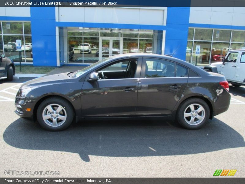 Tungsten Metallic / Jet Black 2016 Chevrolet Cruze Limited LT