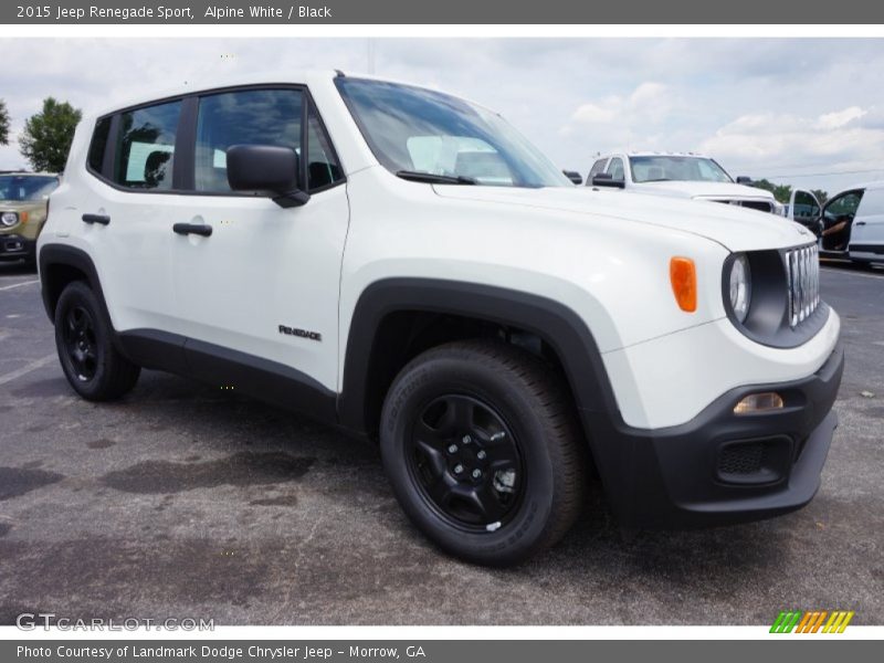 Front 3/4 View of 2015 Renegade Sport