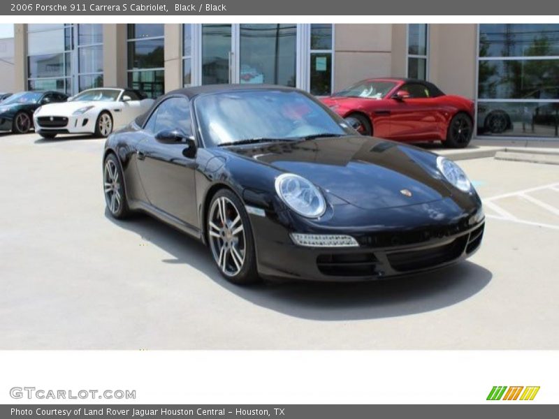 Black / Black 2006 Porsche 911 Carrera S Cabriolet