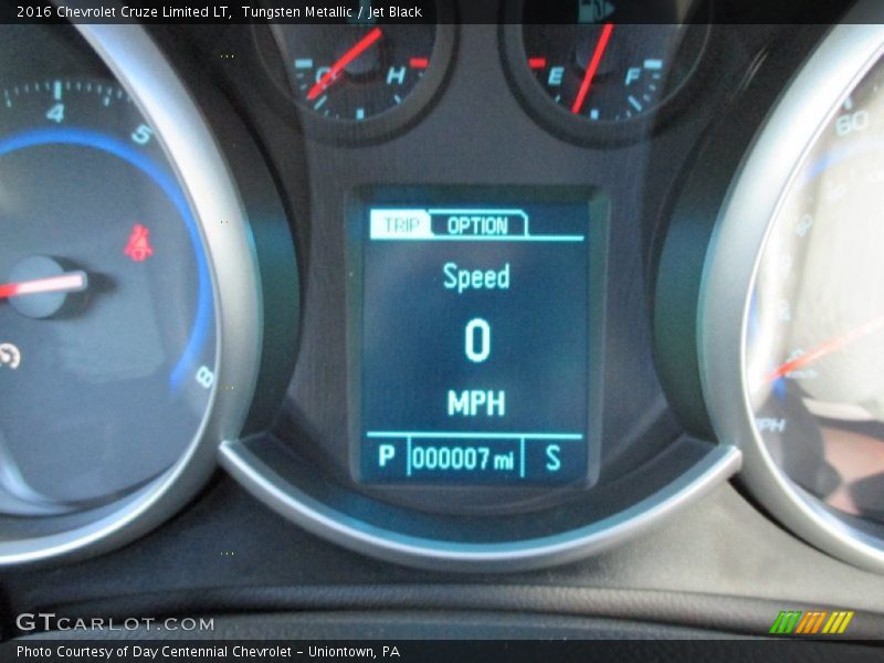 Tungsten Metallic / Jet Black 2016 Chevrolet Cruze Limited LT