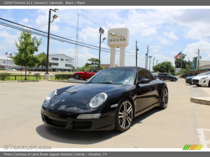 Black / Black 2006 Porsche 911 Carrera S Cabriolet