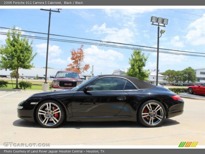 Black / Black 2006 Porsche 911 Carrera S Cabriolet