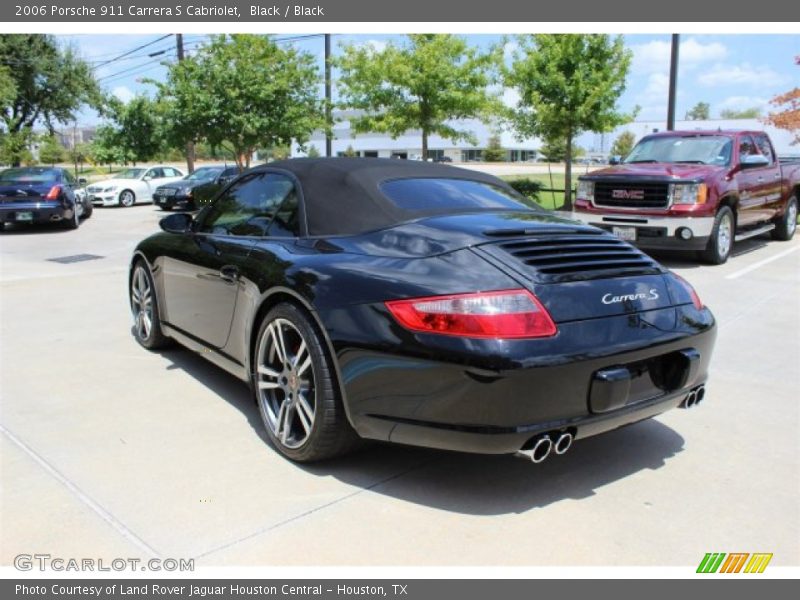 Black / Black 2006 Porsche 911 Carrera S Cabriolet