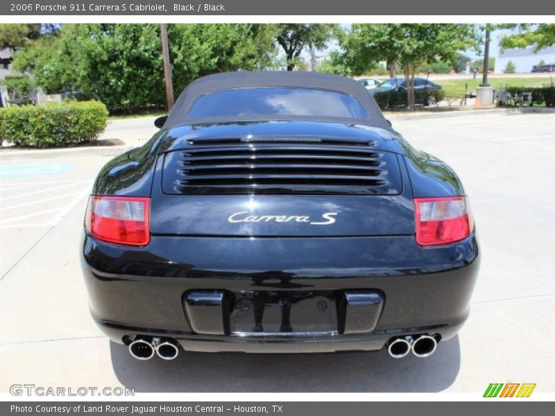 Black / Black 2006 Porsche 911 Carrera S Cabriolet