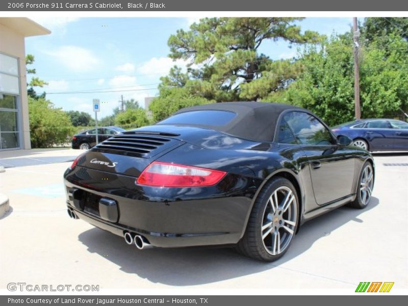 Black / Black 2006 Porsche 911 Carrera S Cabriolet