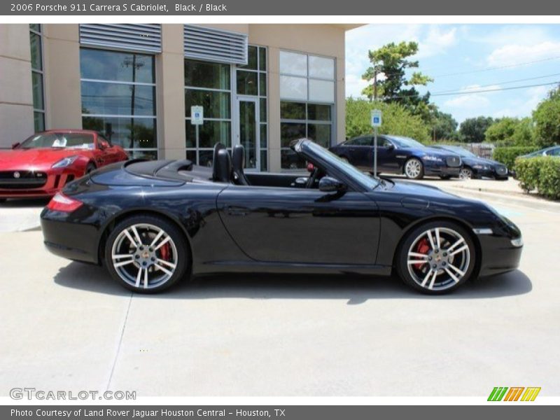 Black / Black 2006 Porsche 911 Carrera S Cabriolet