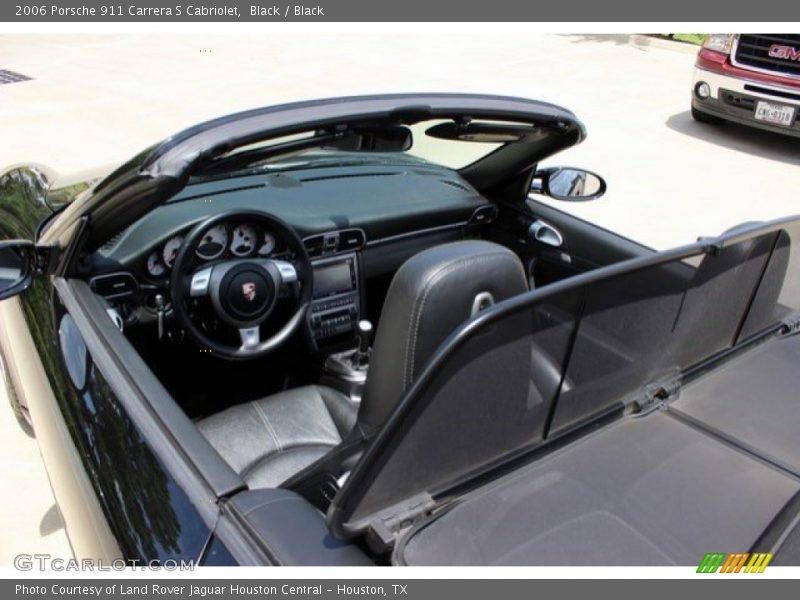 Black / Black 2006 Porsche 911 Carrera S Cabriolet